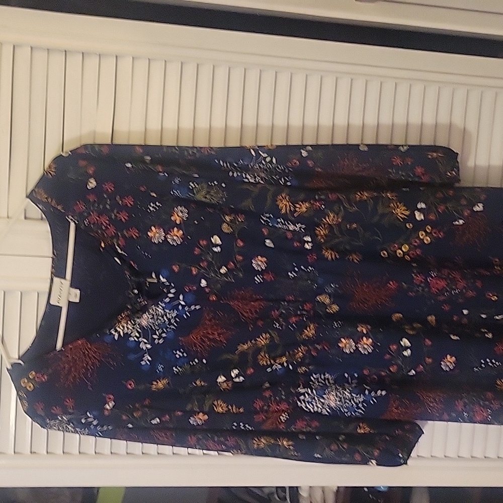 Floral longbsleeve midi